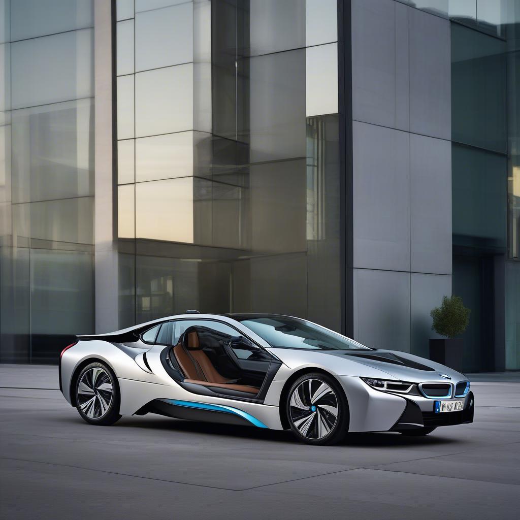 BMW i8 với thiết kế hiện đại