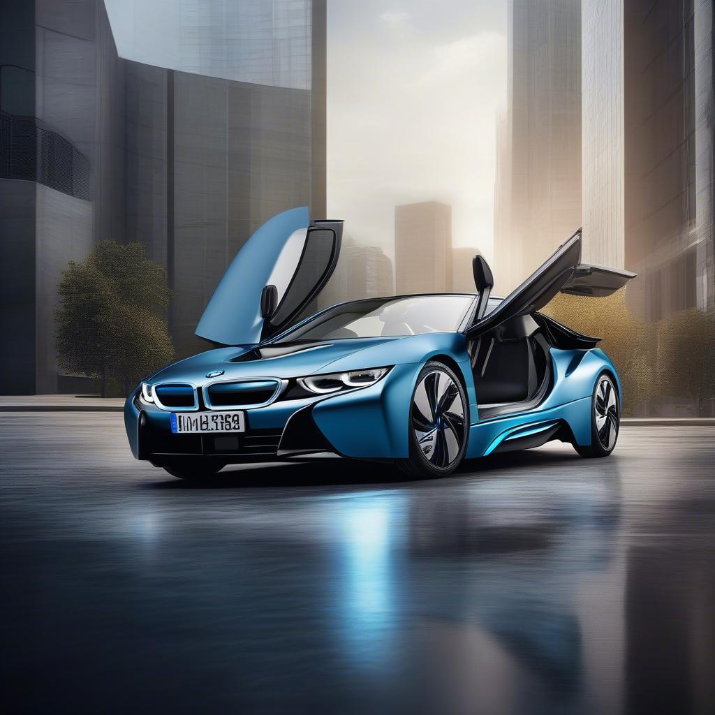 Thiết kế ngoại thất BMW i8