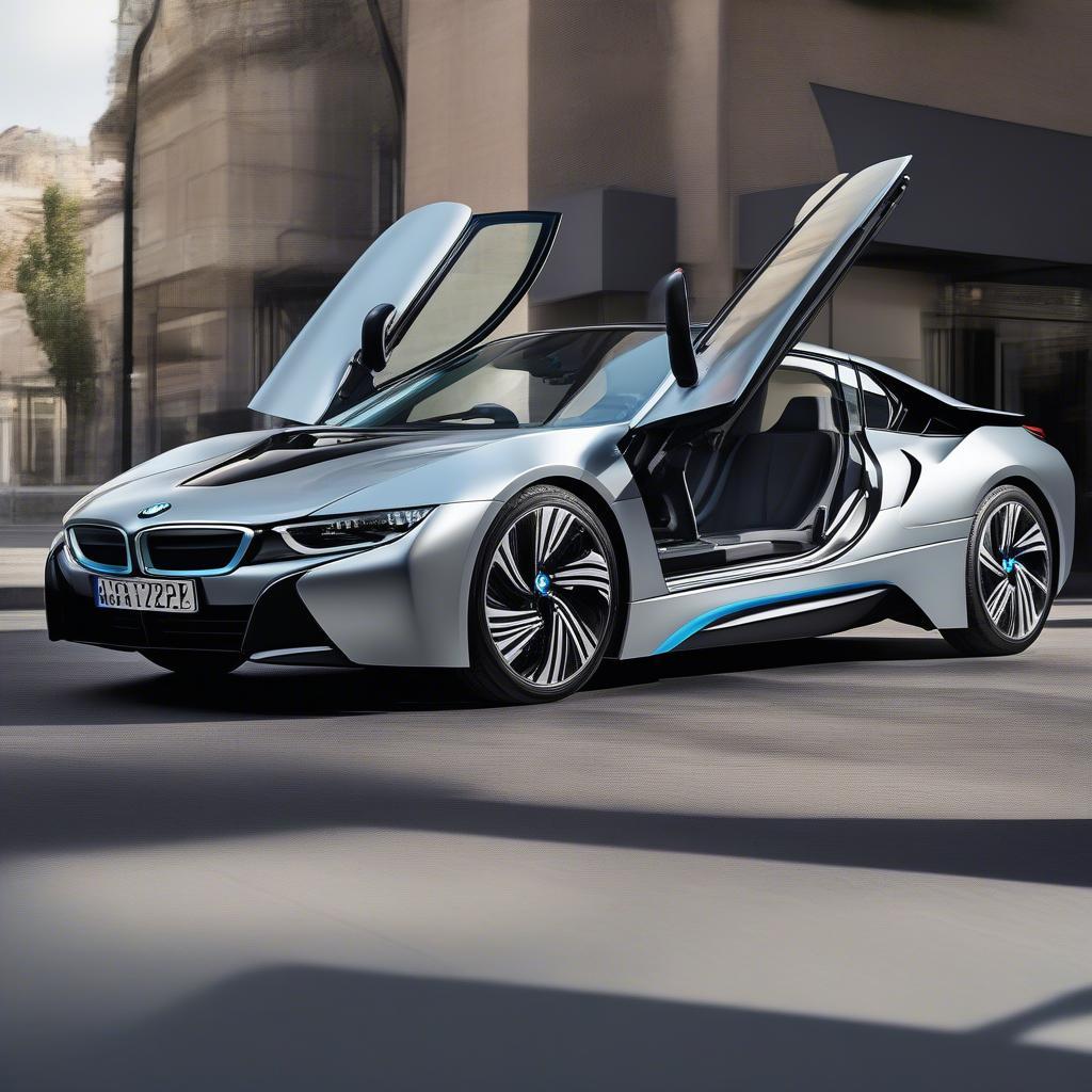 BMW i8: Thiết kế tương lai đột phá