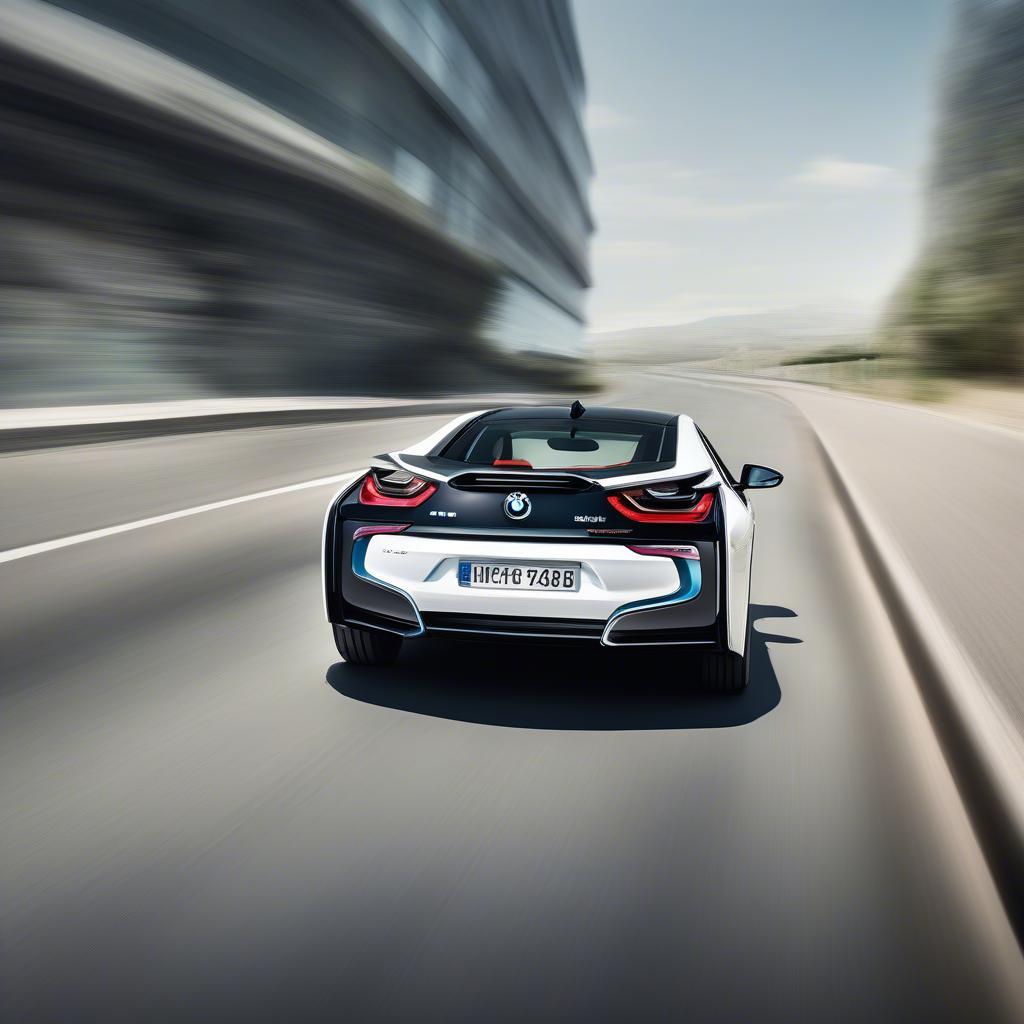 BMW i8 Trên Đường Cao Tốc