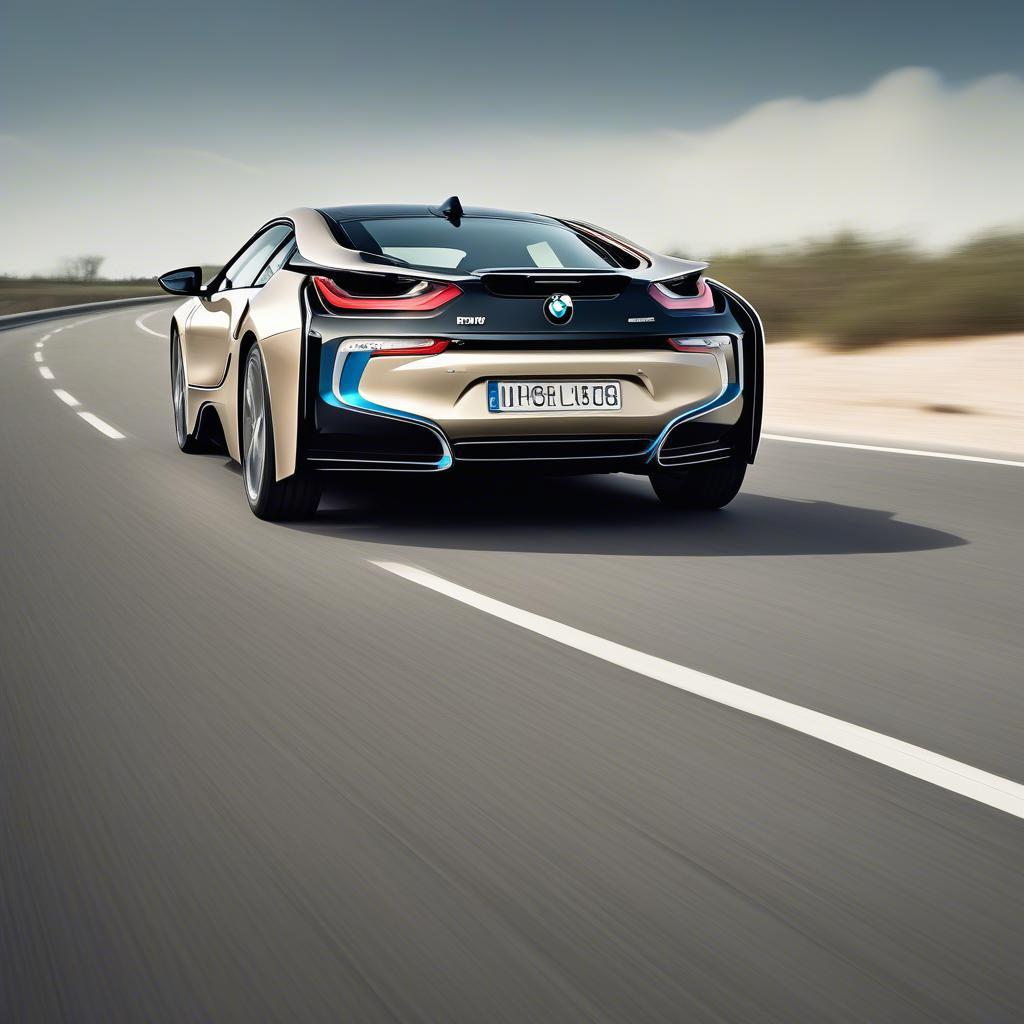 BMW i8 Trên Đường Cao Tốc