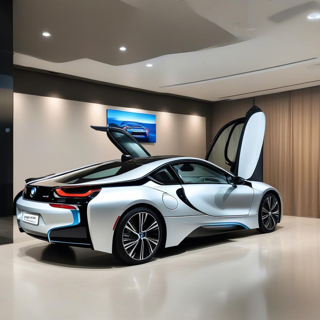 BMW i8 trưng bày Hà Nội