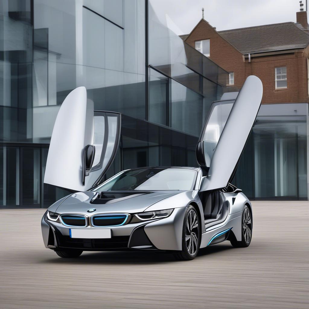 BMW i8 UK: Thiết kế ngoại thất ấn tượng