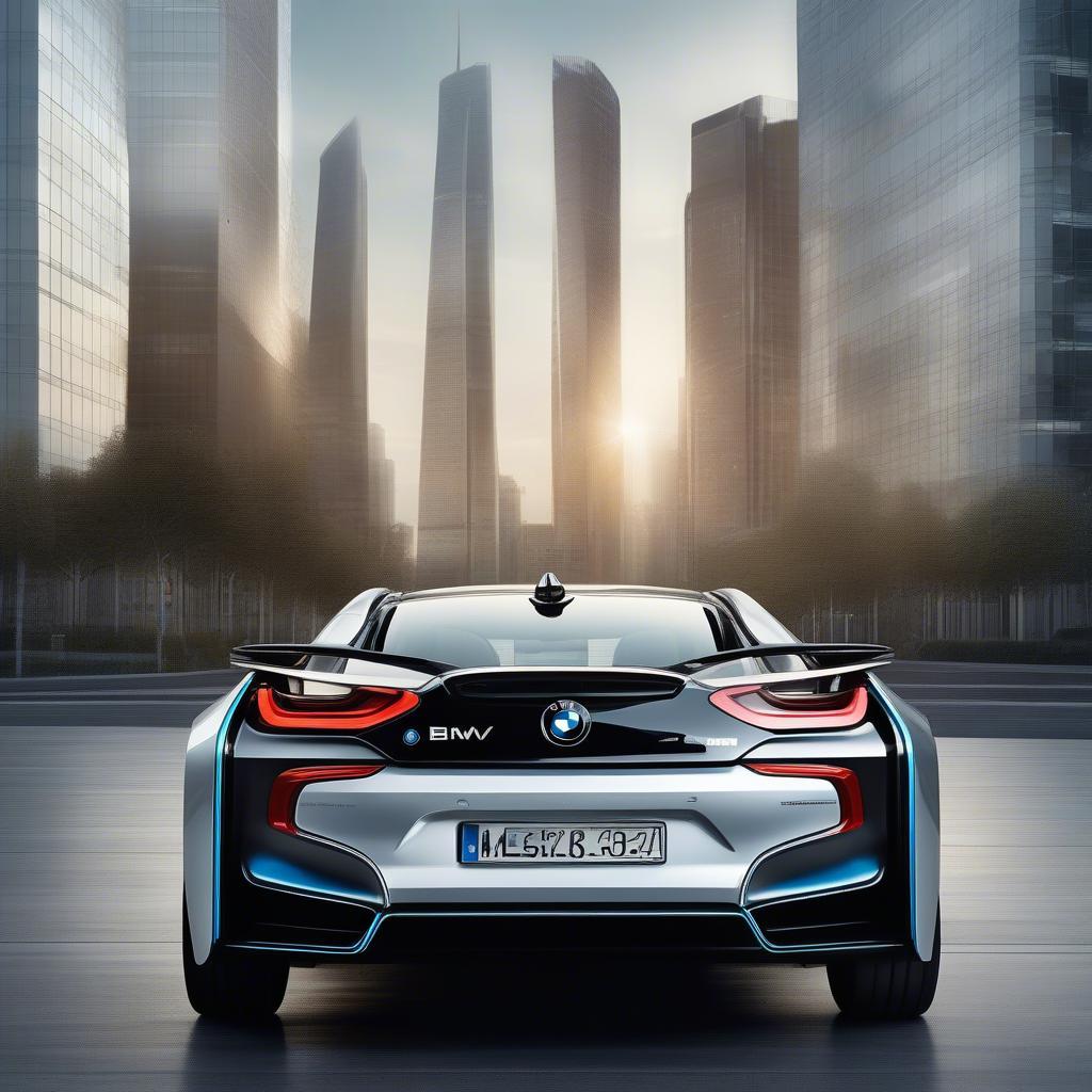 Thiết kế ngoại thất BMW i8 USA