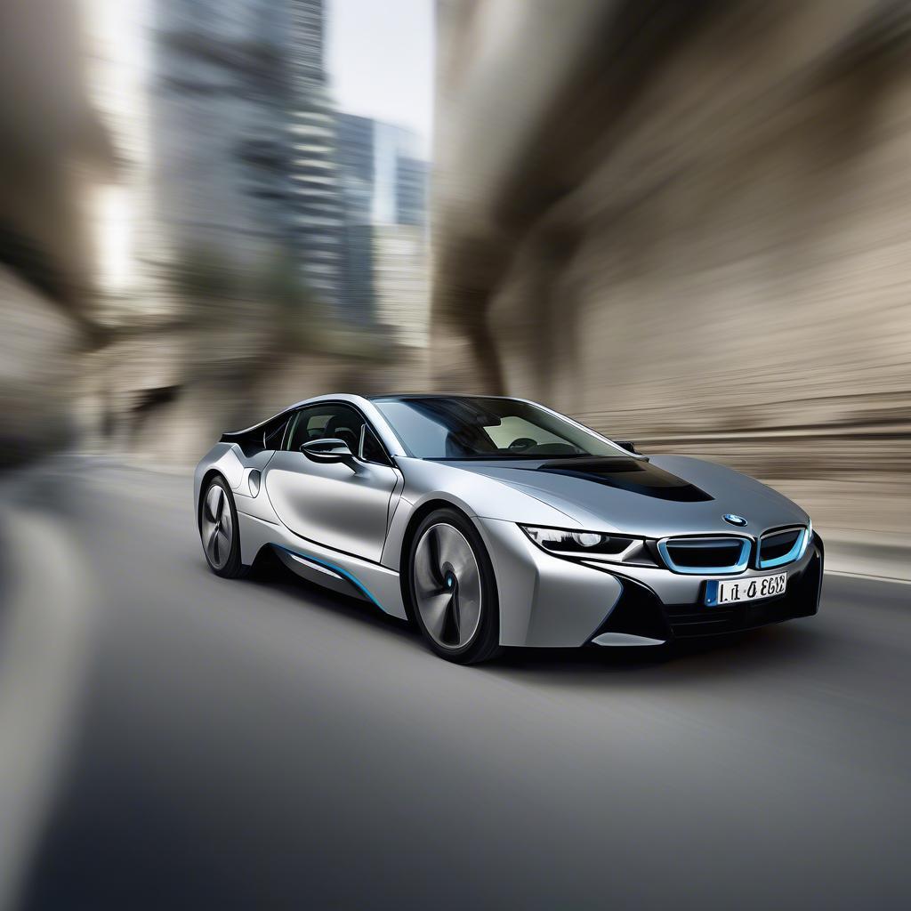 BMW i8 vận hành mạnh mẽ