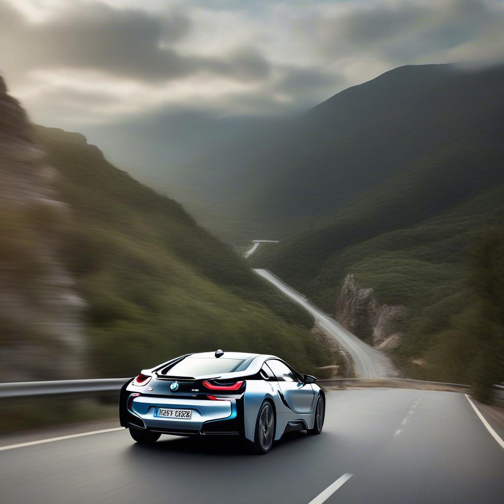 BMW i8 vận hành mạnh mẽ