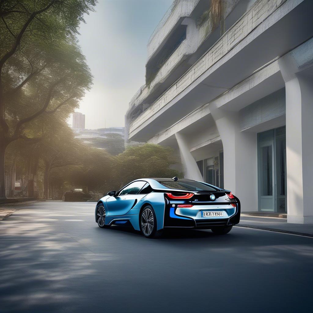 Cận cảnh siêu xe BMW i8 tại Việt Nam