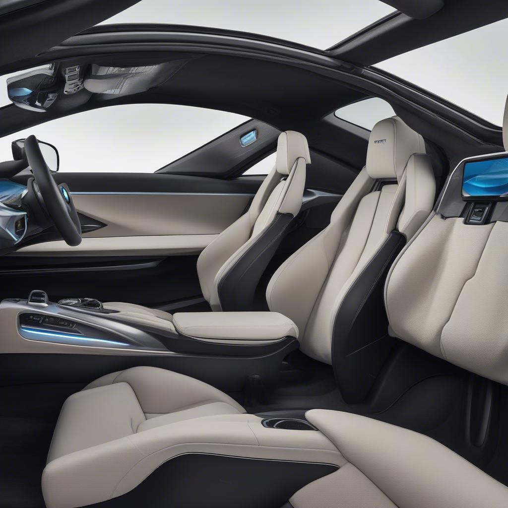 BMW i8M Interior Design