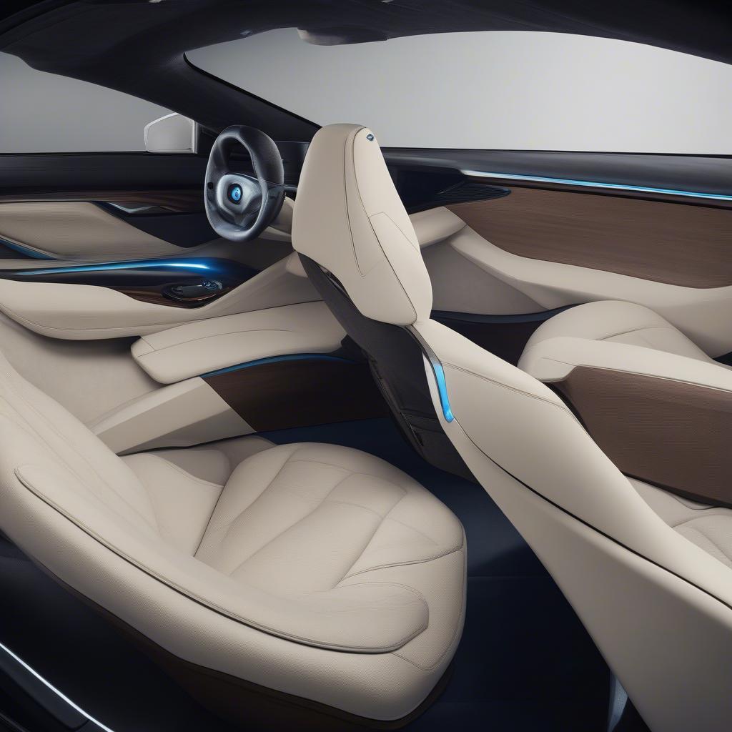 Nội thất sang trọng BMW i9