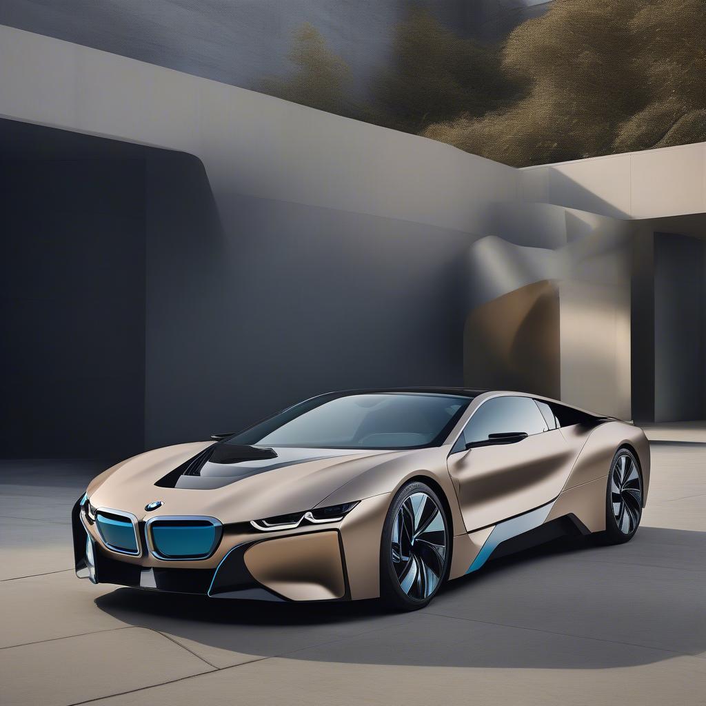 Ngoại thất sang trọng của BMW i9