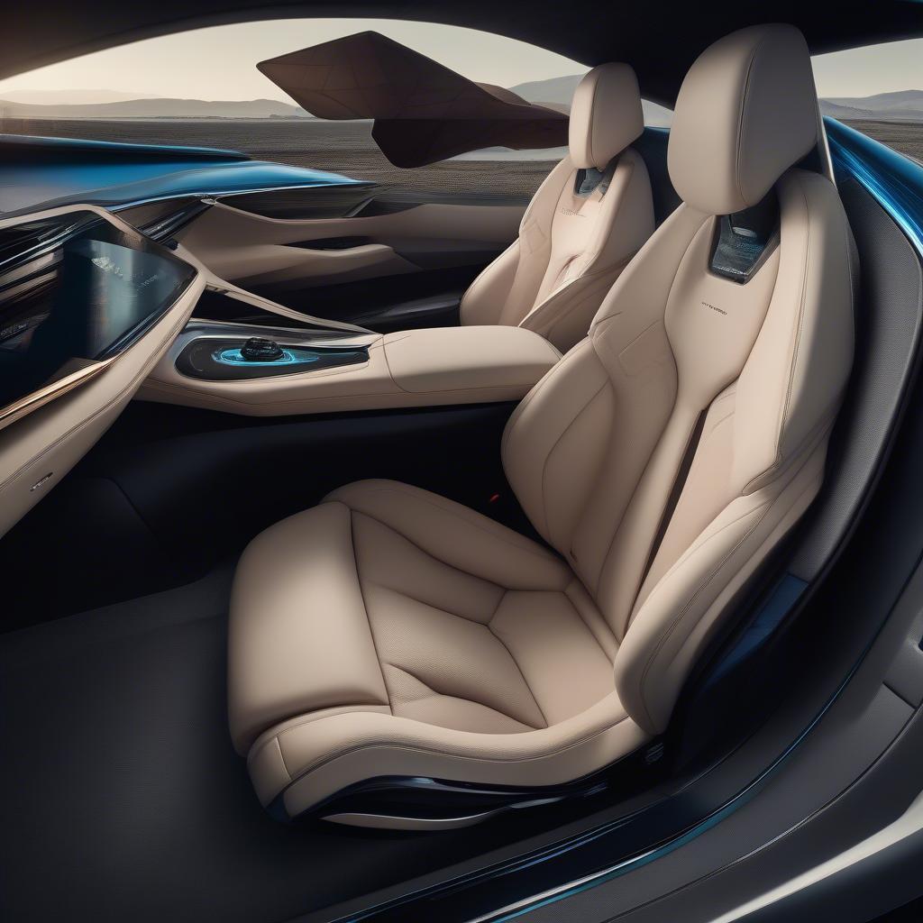 Nội thất hiện đại của BMW i9