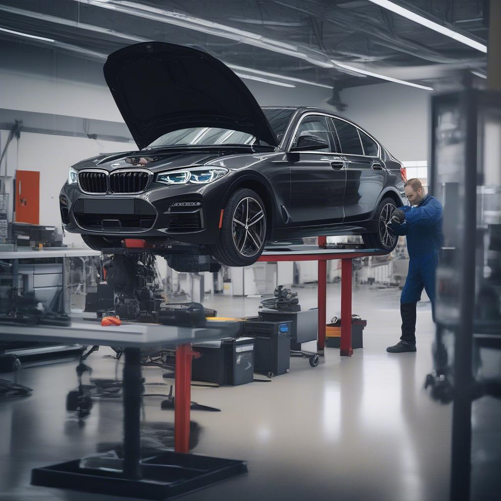 BMW Inspection i Service: Bảo dưỡng định kỳ