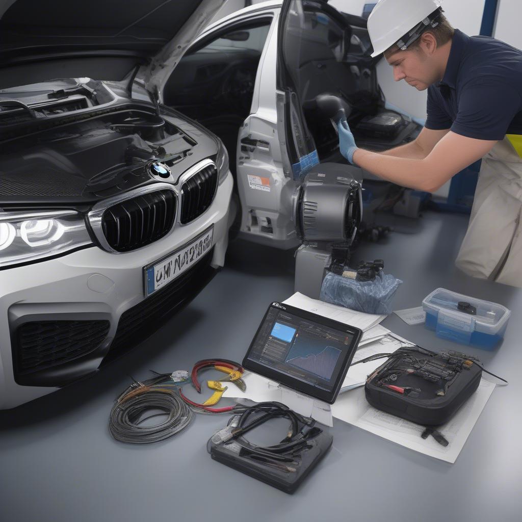 BMW Inspection i Service: Kiểm tra xe