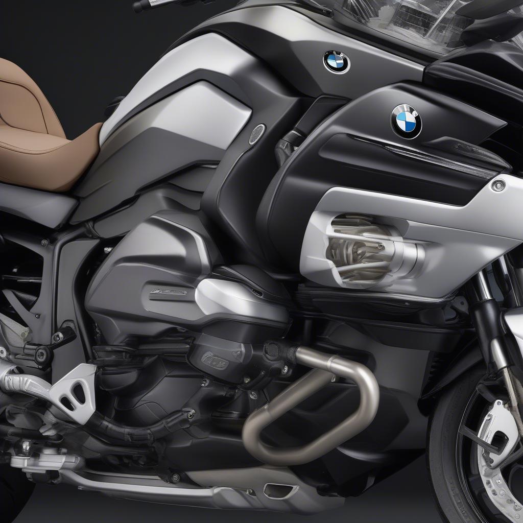 BMW K 1600 GTL Exclusive: Động cơ mạnh mẽ