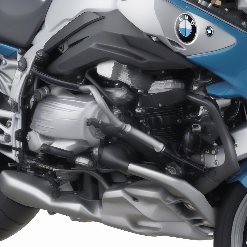 BMW K1200R 2007: Động cơ mạnh mẽ