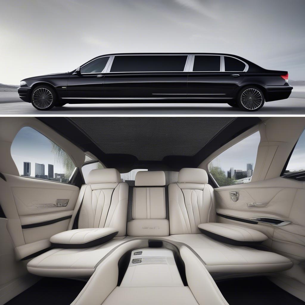 Ngoại thất đẳng cấp của BMW L7 Limo Karl Lagerfeld