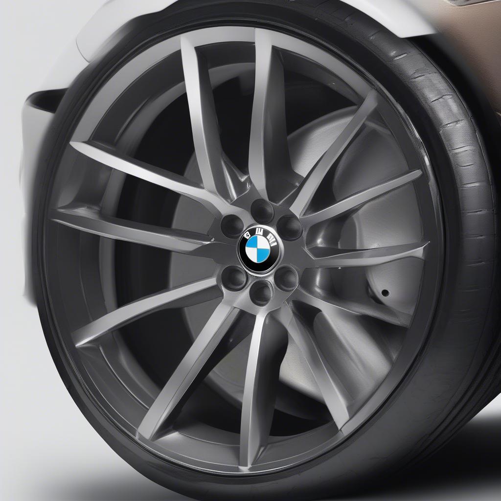 Mâm BMW La Wheel Star Spoke 394 trên xe BMW