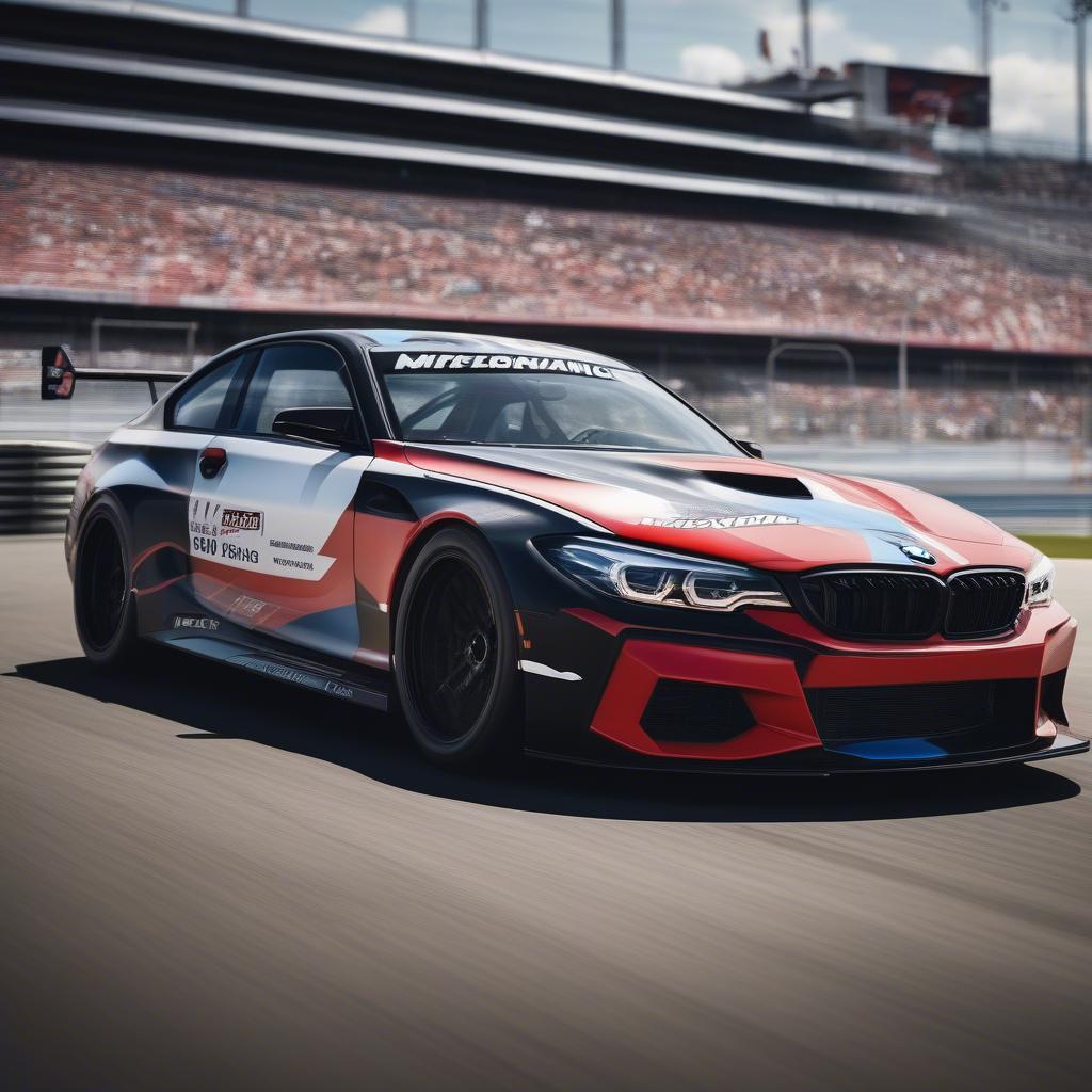 Phụ tùng BMW M Performance mang phong cách NASCAR