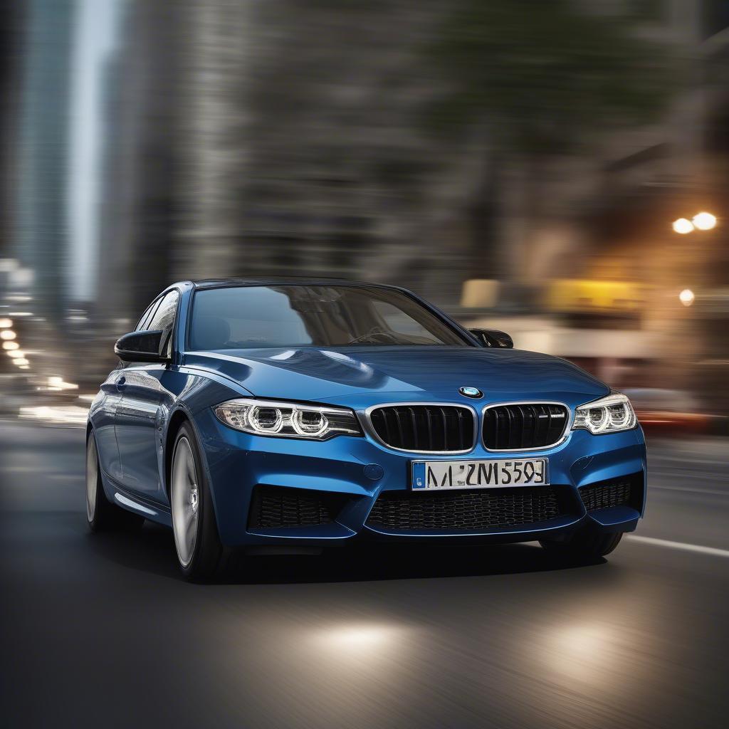 BMW M Sport nổi bật trên đường phố