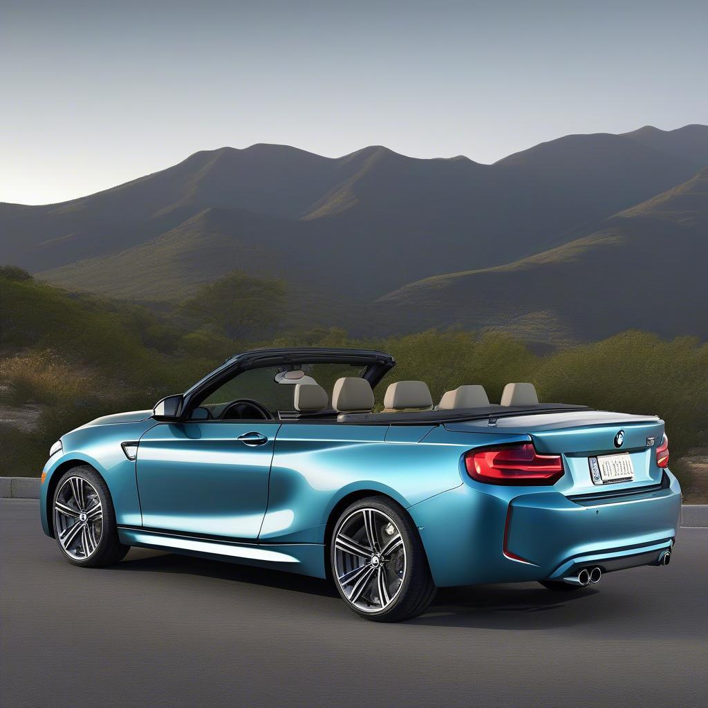 Thiết kế ngoại thất BMW M235i Convertible 2016