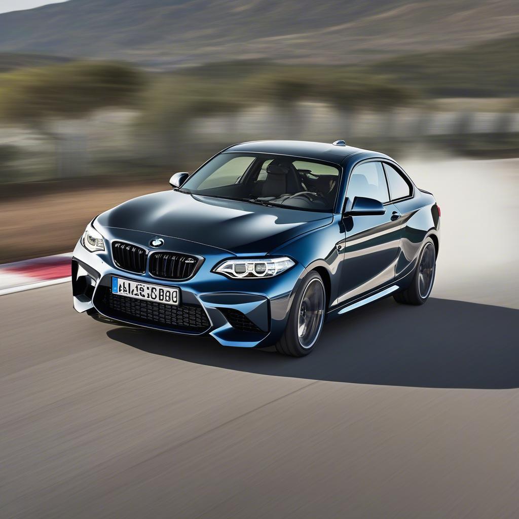 BMW M240i vận hành mạnh mẽ trên đường đua