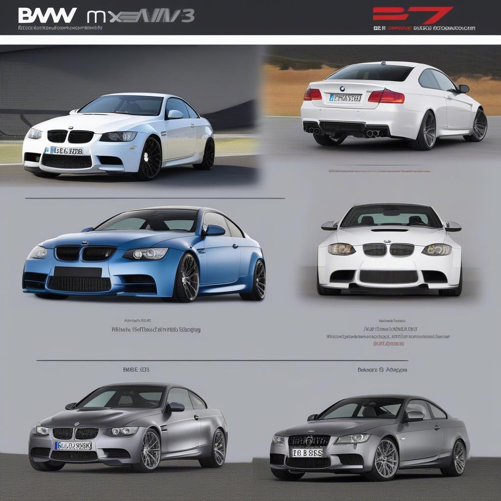 So sánh BMW M3 E92 với các đối thủ cùng phân khúc