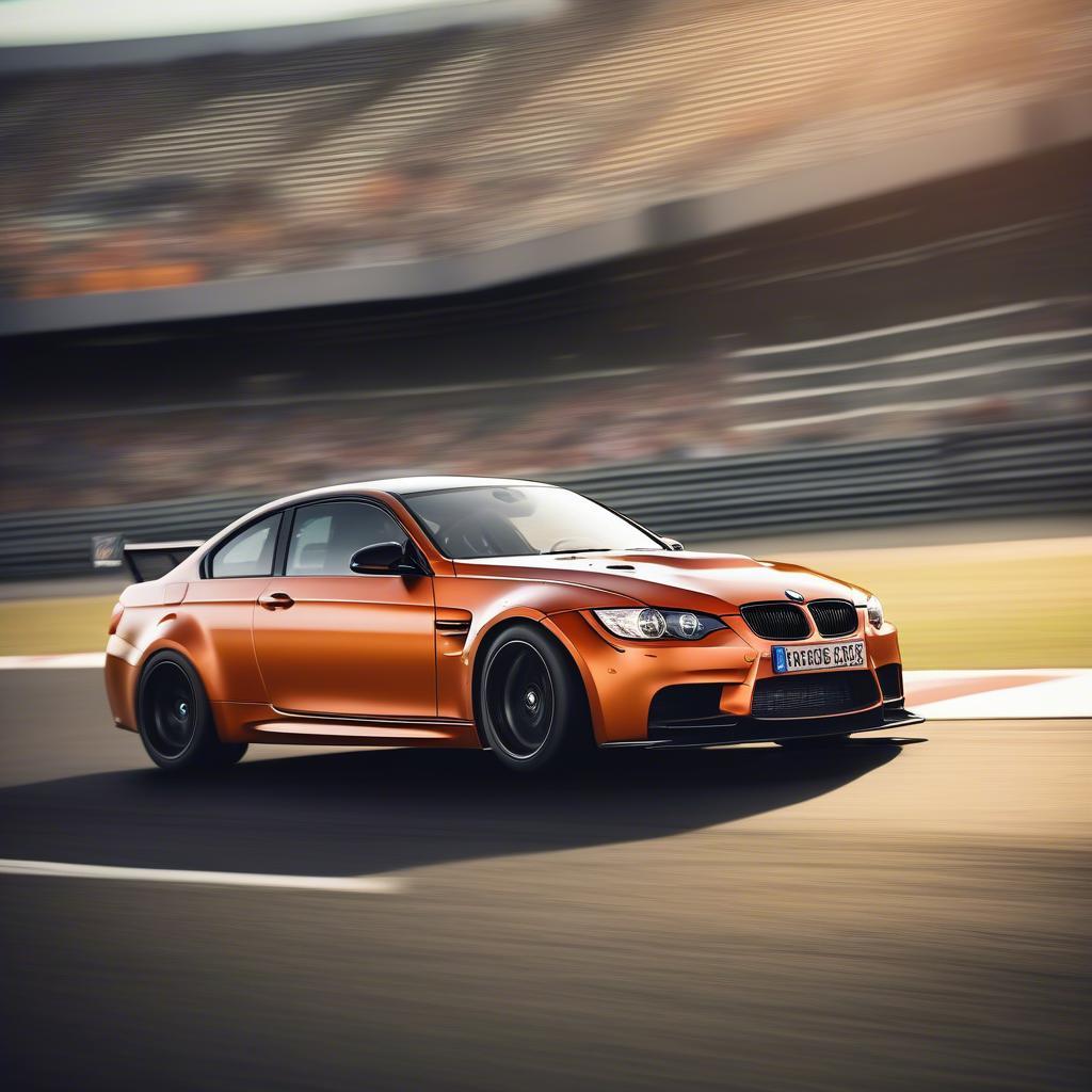 BMW M3 GTS trên đường đua