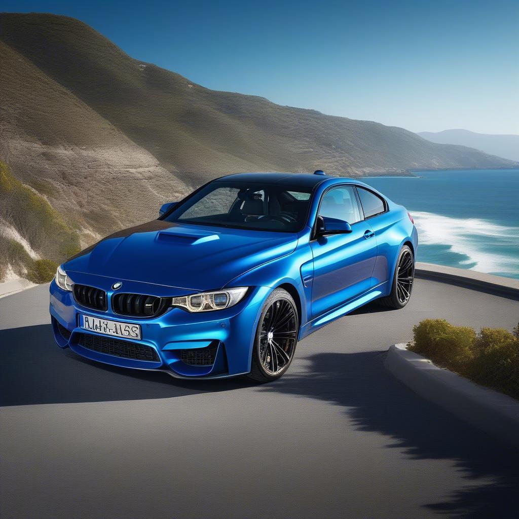 BMW M4 Blue Ngoại Thất