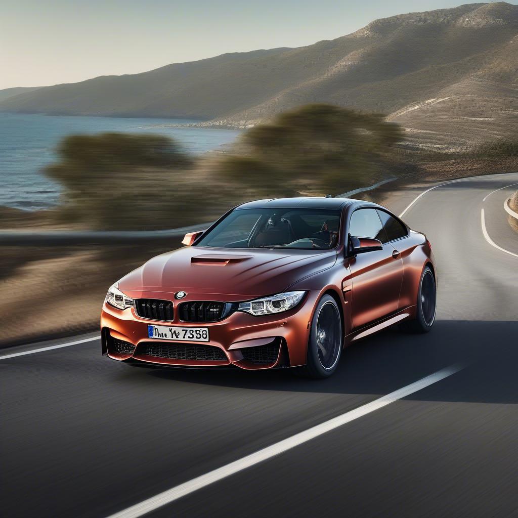 Thiết kế ngoại thất thể thao của BMW M4 Coupe