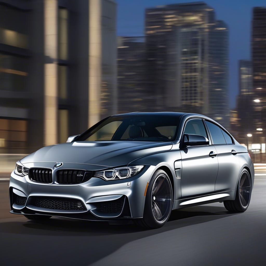 Ngoại thất BMW M4 Four Door thể thao và hiện đại