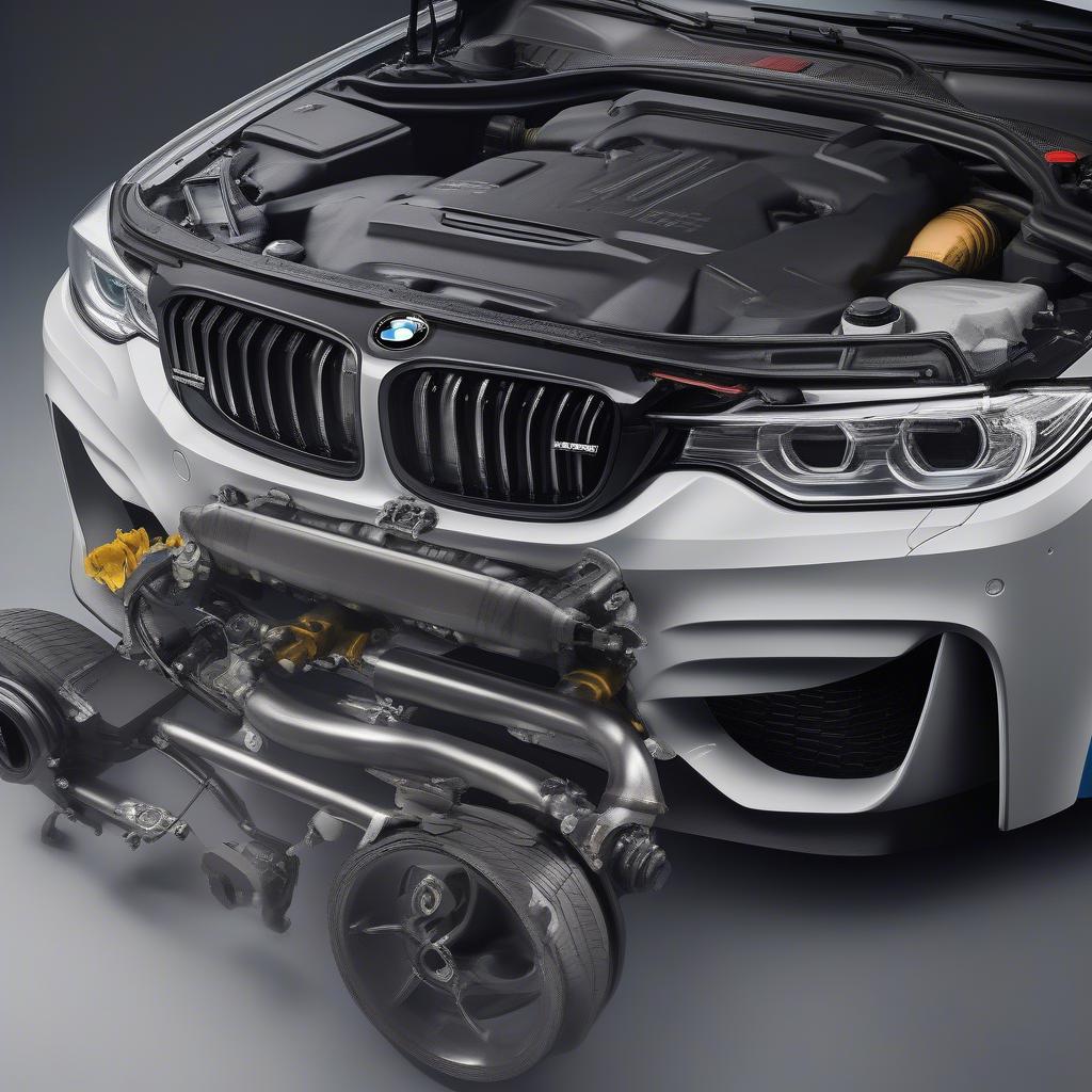 BMW M4 Paragon Chassis: Hệ Thống Treo