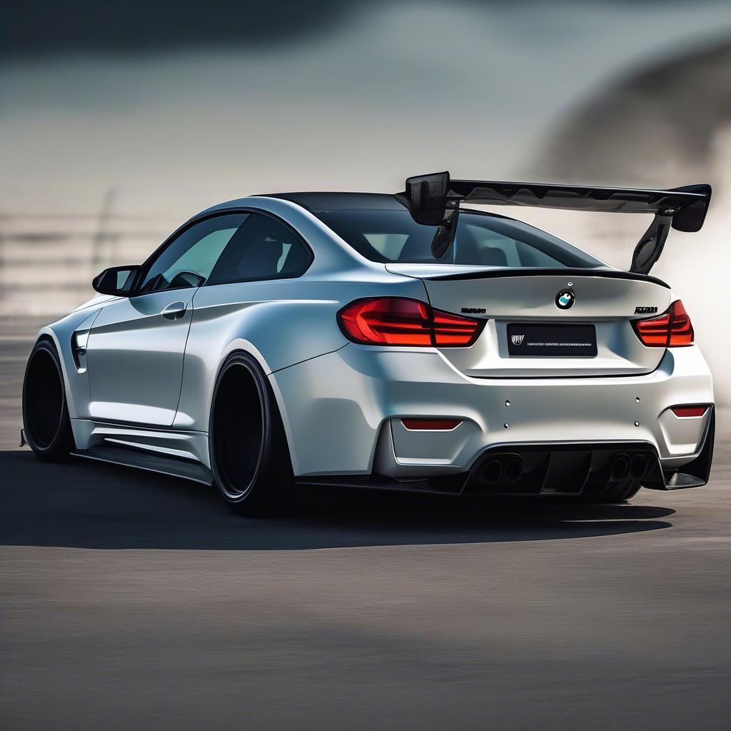 BMW M4 Rocket Bunny Diện Mạo Hầm Hố