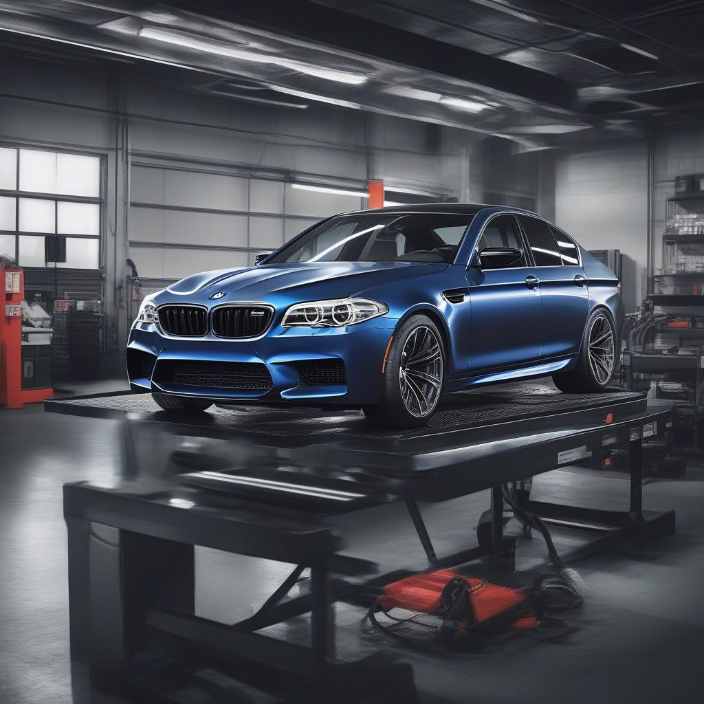 BMW M5 2016 Bảo Dưỡng Định Kỳ