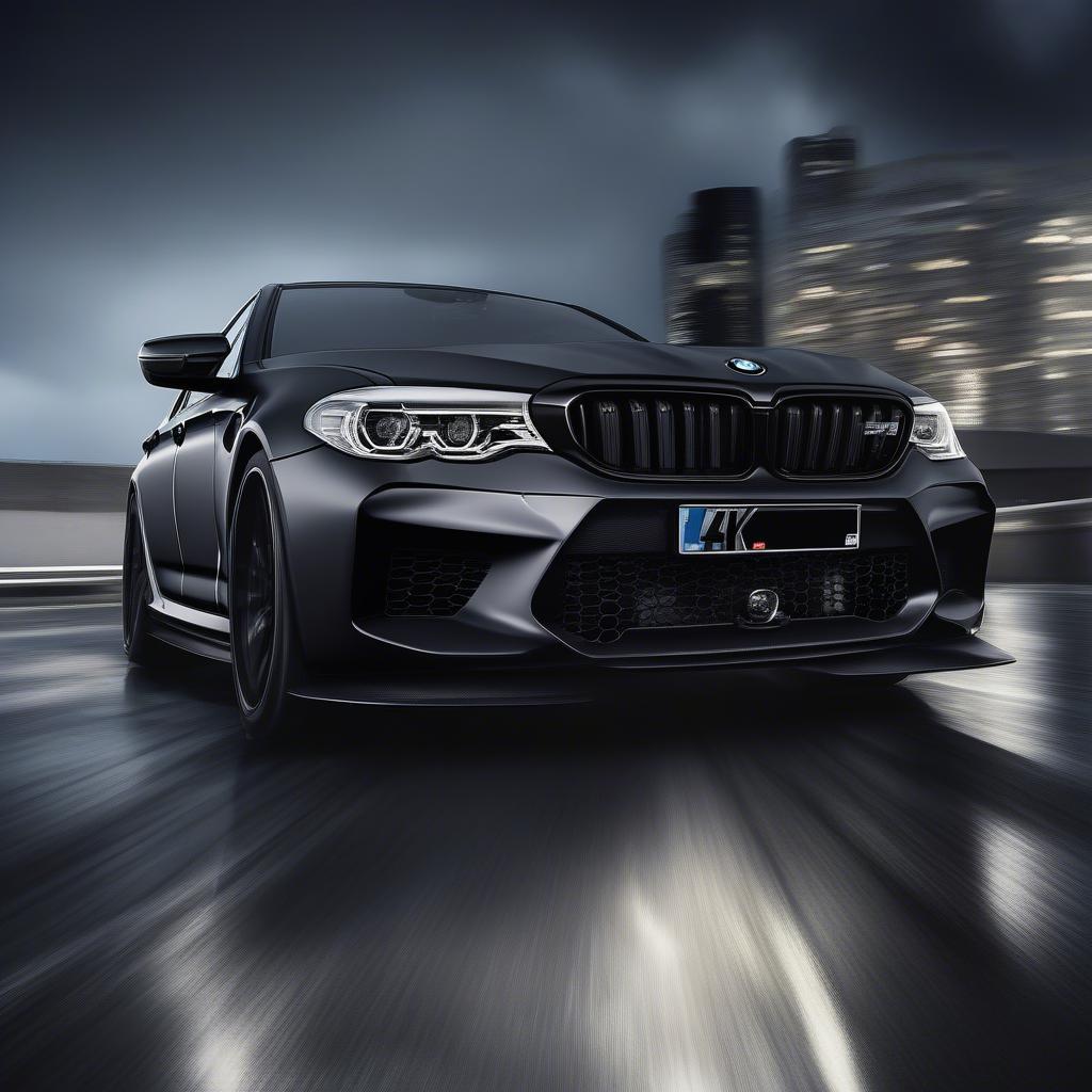 Hình nền BMW M5 4K mạnh mẽ