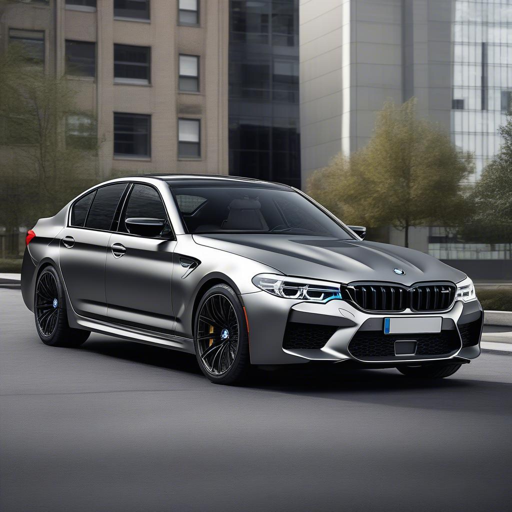 Thiết kế ngoại thất ấn tượng của BMW M5 F90