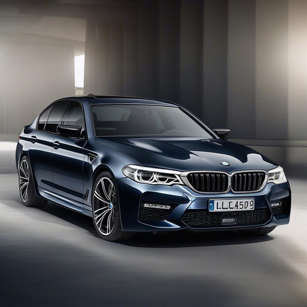 BMW M550d ngoại thất thể thao