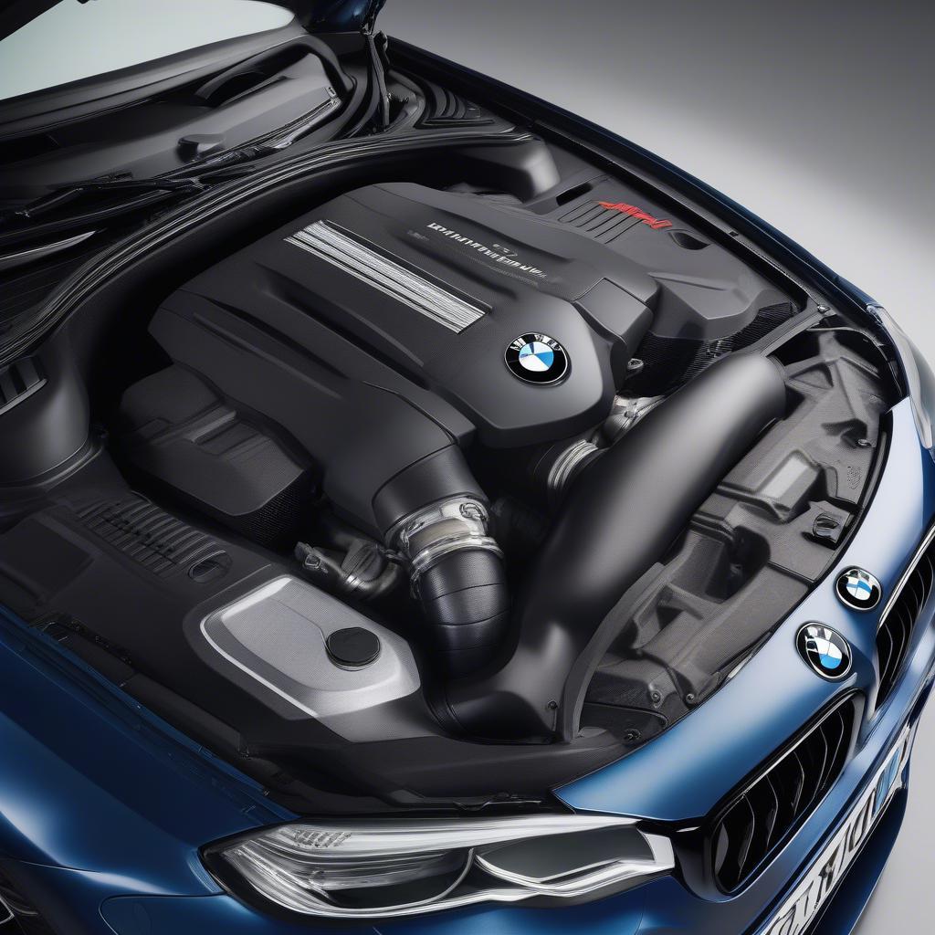 Động cơ V8 Bi-Turbo của BMW M550i