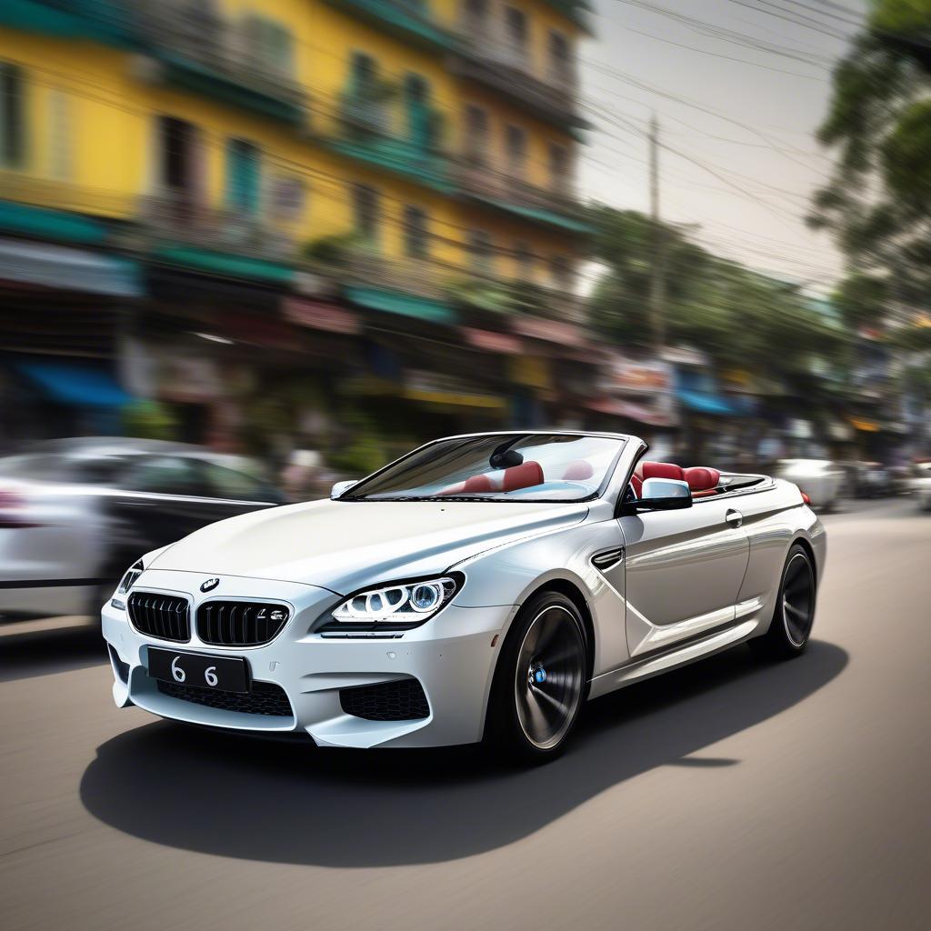 BMW M6 Convertible Sài Gòn Đường Phố