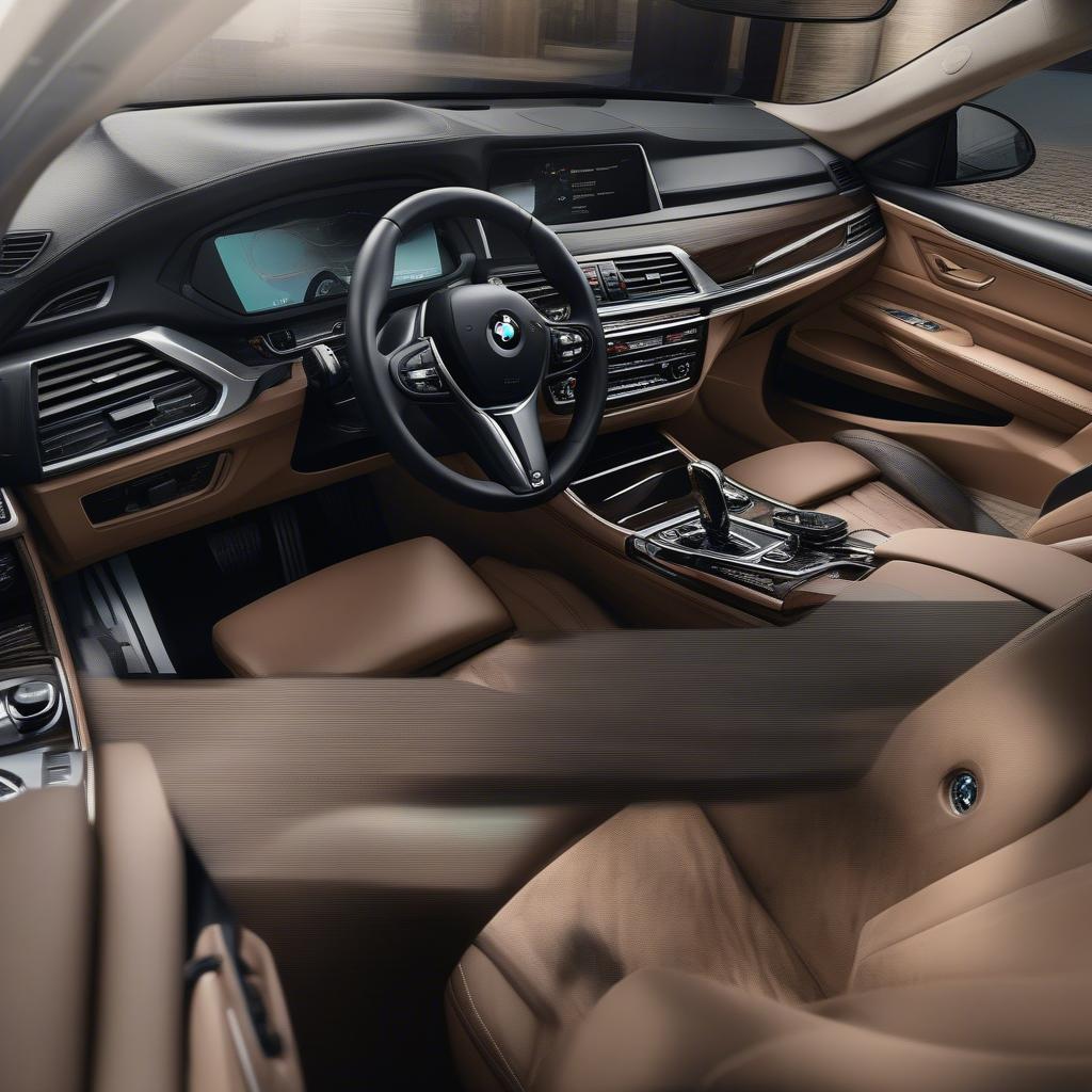 Nội thất BMW M760Li 2019