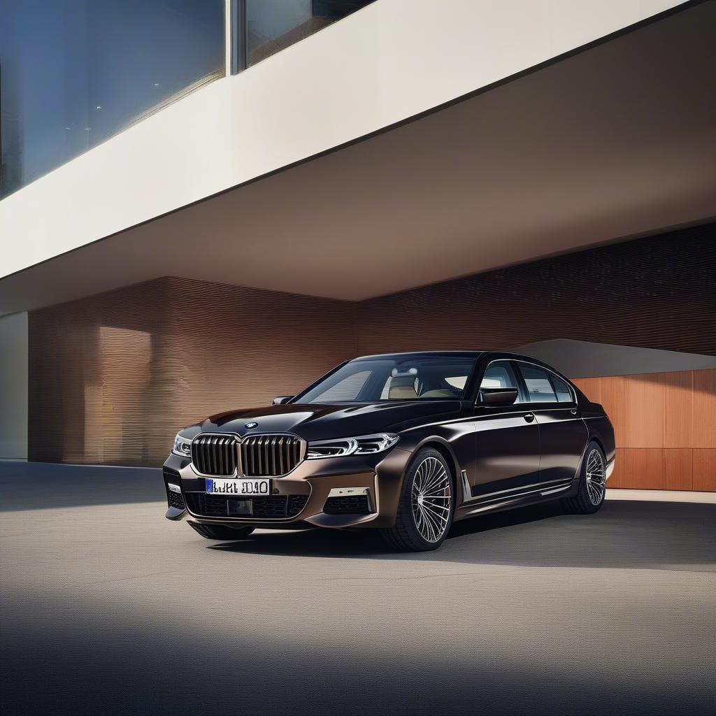 Ngoại thất thể thao của BMW M760Li 2020