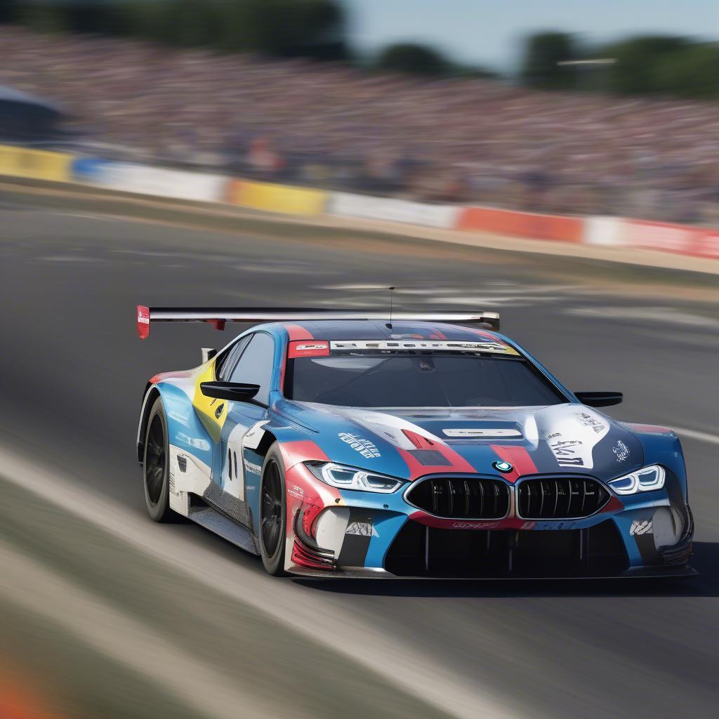 BMW M8 GTE tranh tài tại Le Mans