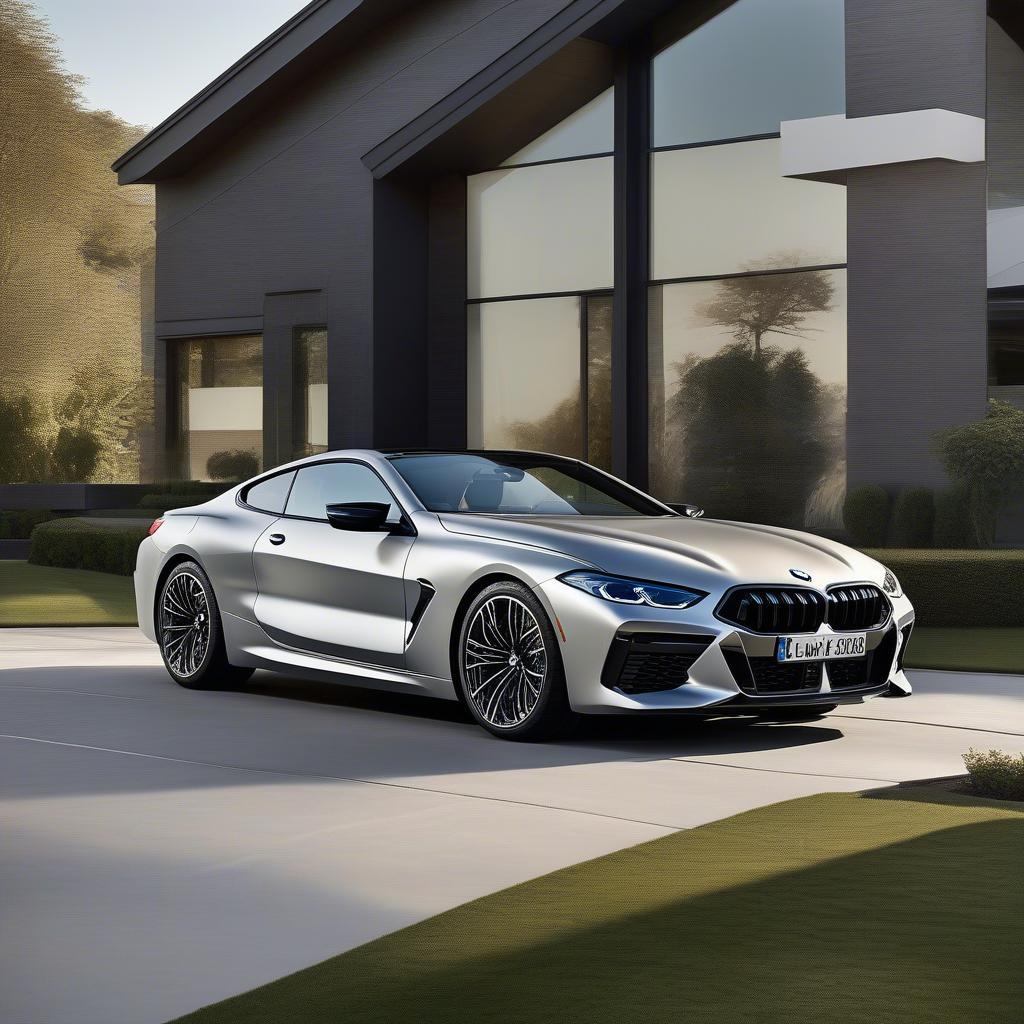 Ngoại thất BMW M850 thể hiện sự sang trọng và mạnh mẽ