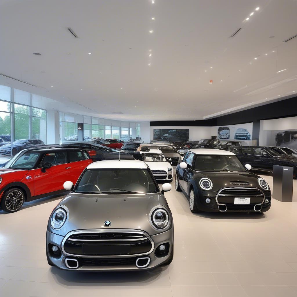 BMW Mini Naperville Showroom