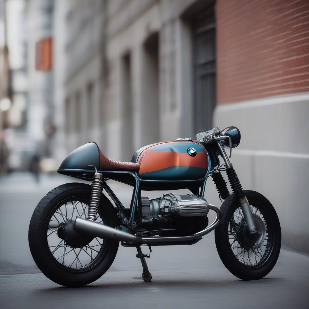 BMW Moto Custom Cafe Racer phong cách cổ điển