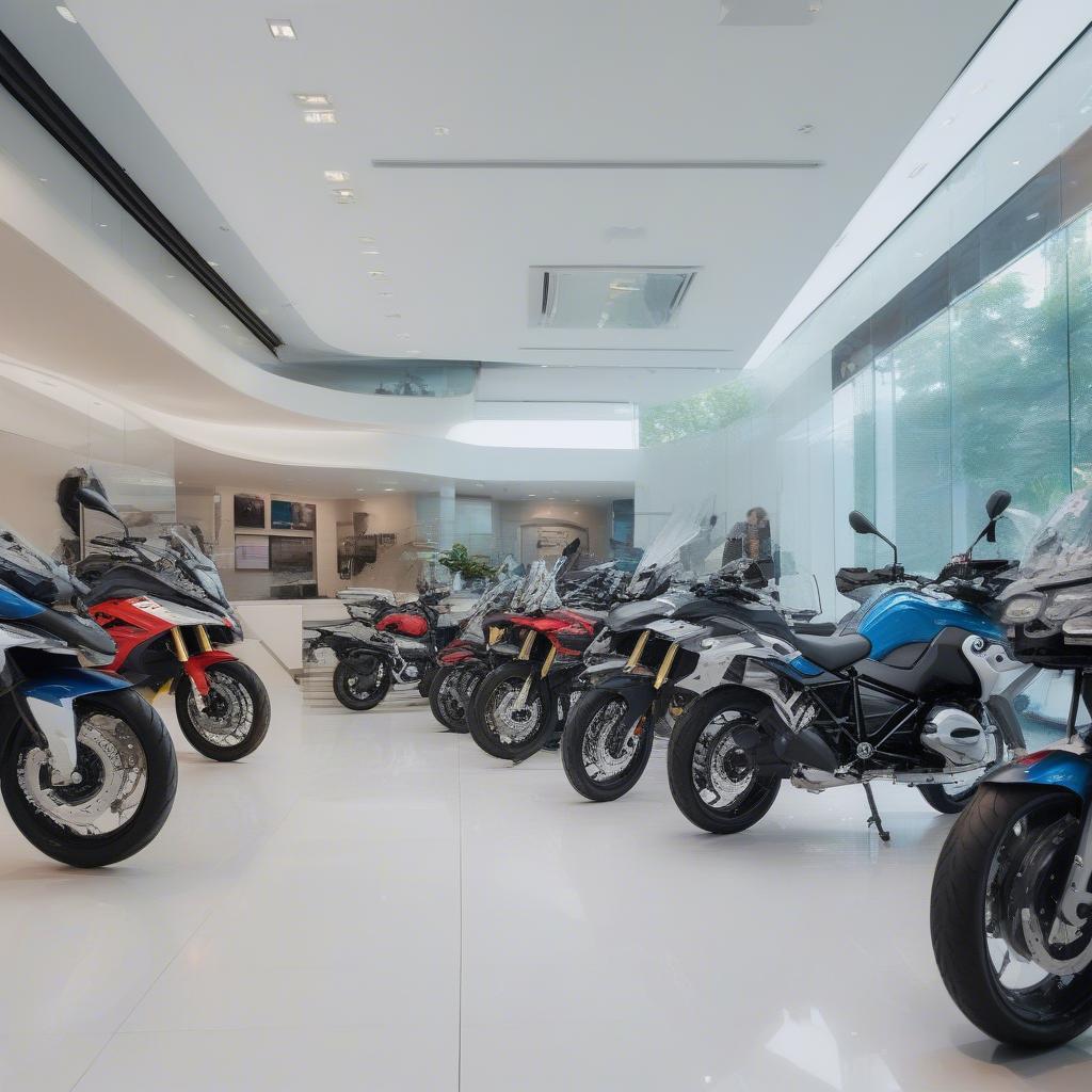 BMW Moto Hà Nội Showroom