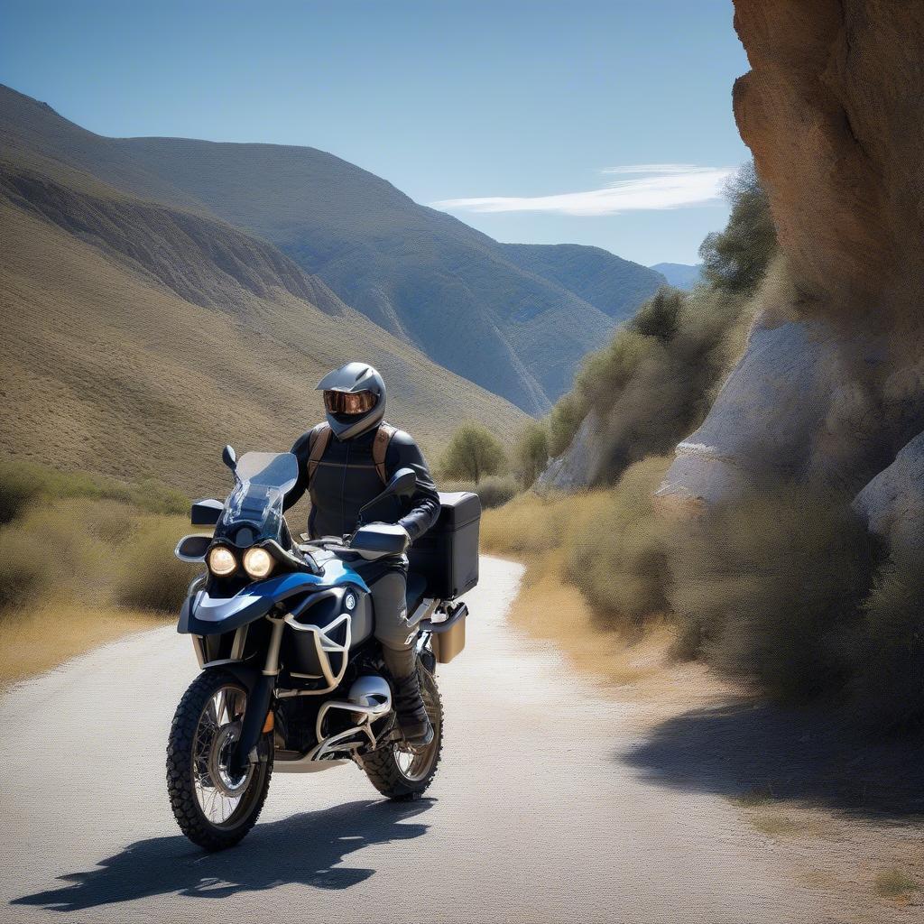 BMW Motorrad GS Adventure tại Tây Ban Nha