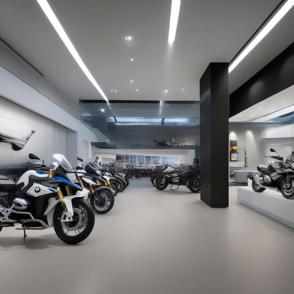 Showroom BMW Motorrad Linz