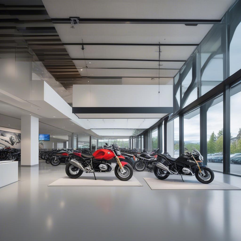 Showroom BMW Motorrad Seattle