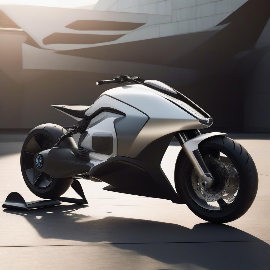 BMW Motorrad Vision DC Roadster Sức Mạnh Điện Khí Hóa