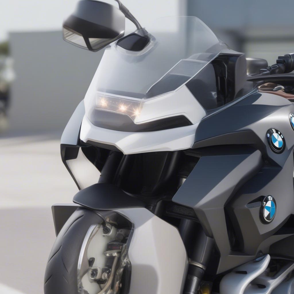 BMW Motorrad Vision Head Up Display Hiển Thị